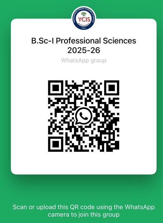 B.Sc I Professional Science 2025-2026